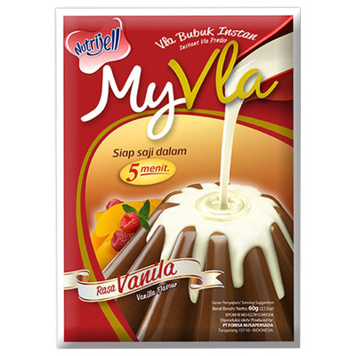 

Nutrijell My Vla Bubuk Instan Vla Vanila 60 g