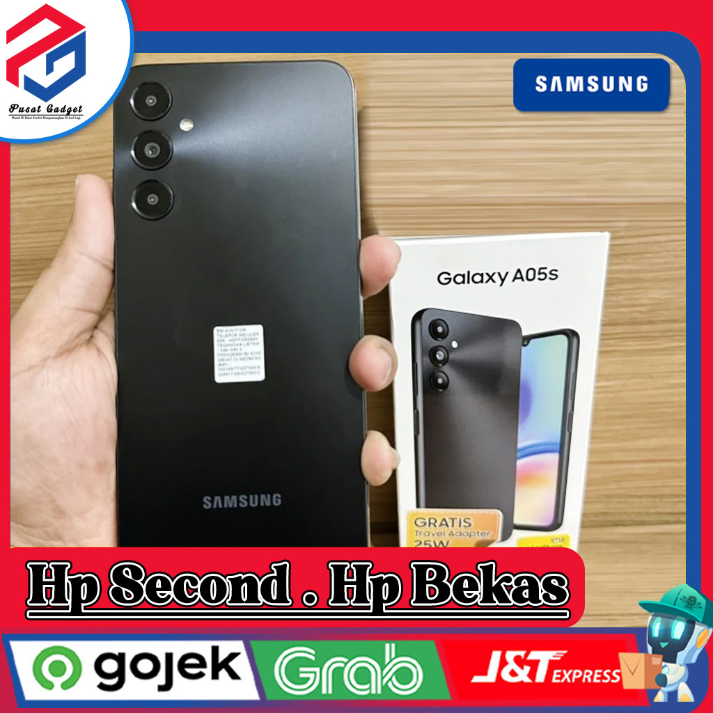 Samsung A05S Ram 6 Rom 128GB Second Grade A