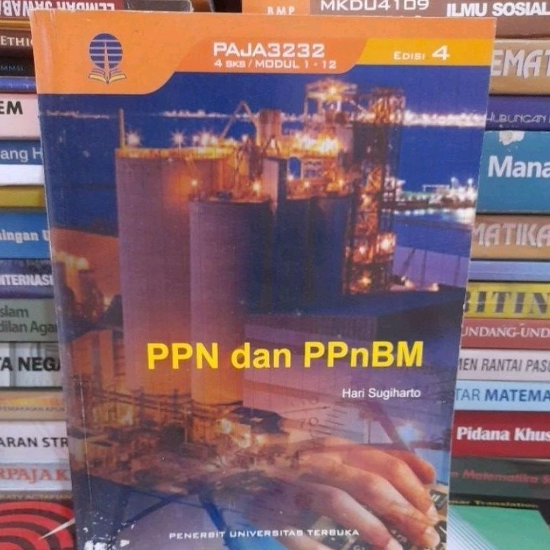 buku PAJA3232 PPN dan PPnBM edisi 4 by Hari Sugiharto. Ak.
