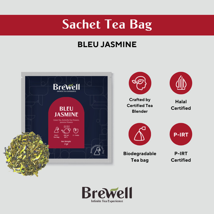 

BREWELL | FLORAL SERIES - PREMIUM TEA BAG SACHET