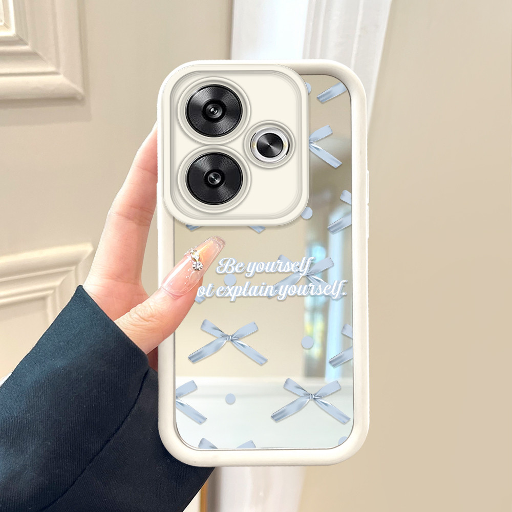 Casing Hp Untuk Xiaomi Poco F6 5G Cassing Soft Cesing Mirror JZ Bow 8215 Softcase Silikon Phone Case