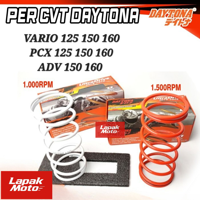 DAYTONA RACING PER CVT PCX160 VARIO160 ADV160 1000RPM  / 1500RPM - 1000 RPM