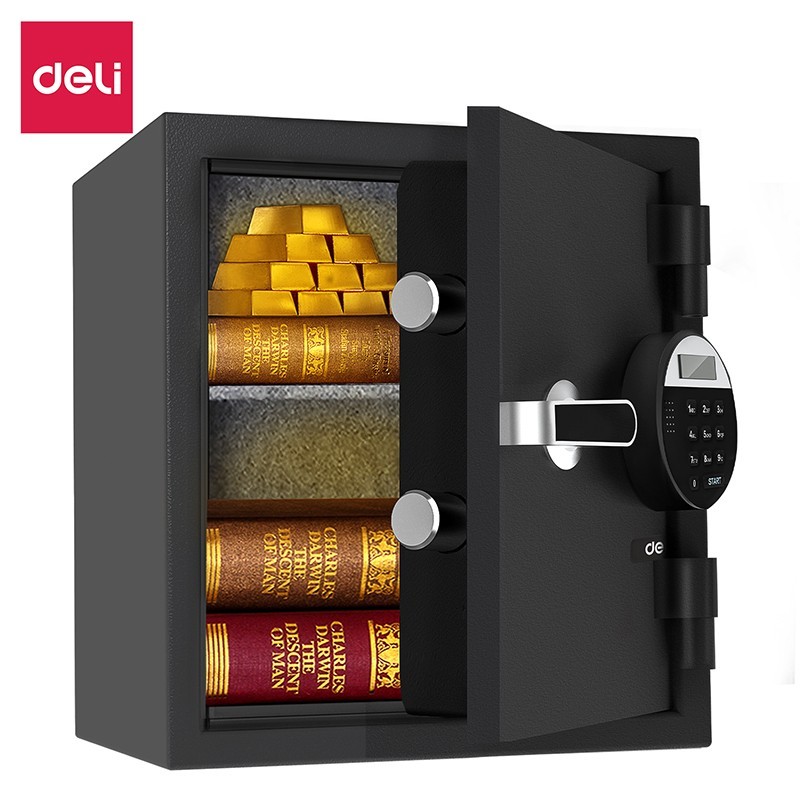 

Brankas Digital Deli ET-581 Tahan Api Fire Proof / ET581 Safety Box Original