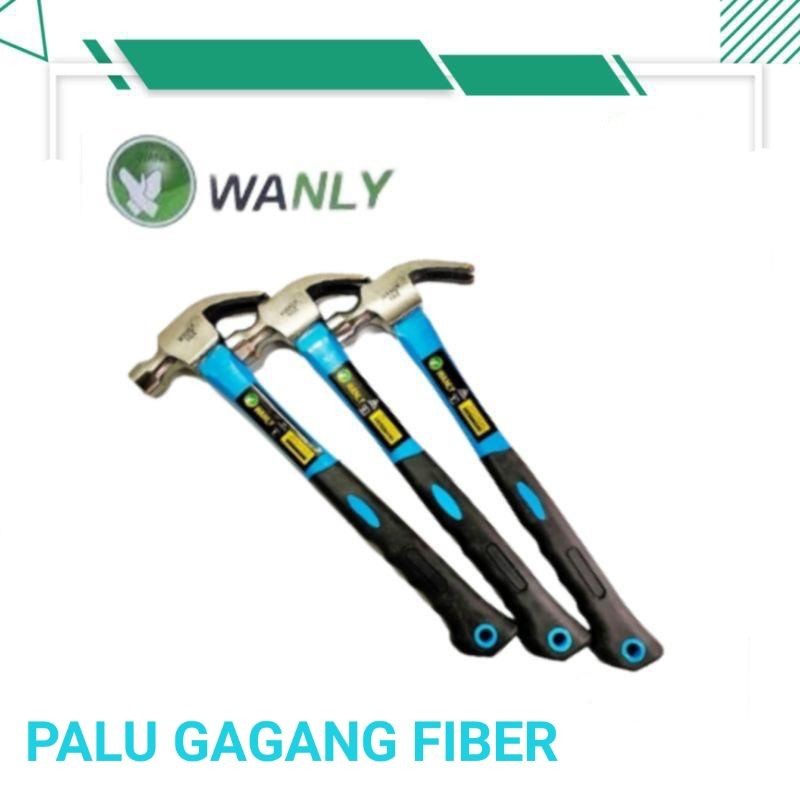 Perkakas Rumah Palu Kambing Gagang Fiber WANLY VPR 12oz & 16oz
