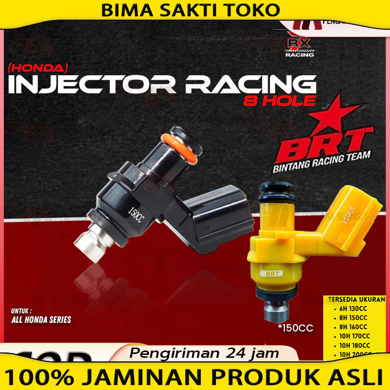 BRT Injektor Vario Beat Scoopy Spacy Pcx Adv Cb Cbr Sonic Supra Gtr Crf 160cc 170cc 180cc 200cc 10Ho