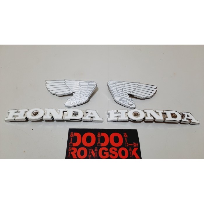 Emblem Tangki Logo Tangki Motor Honda CB 100 Import