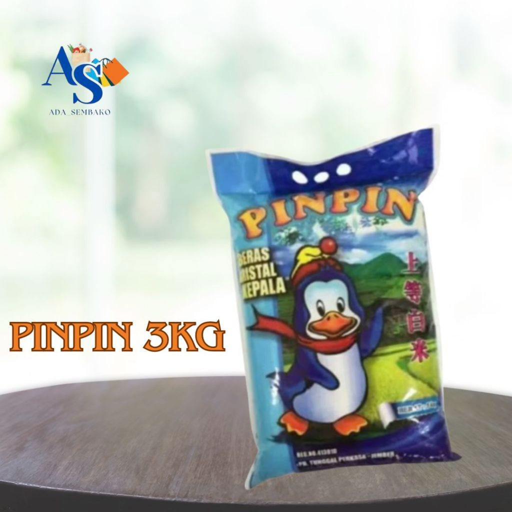 

PINPIN Beras Kristal Kepala Super ukuran 3kg