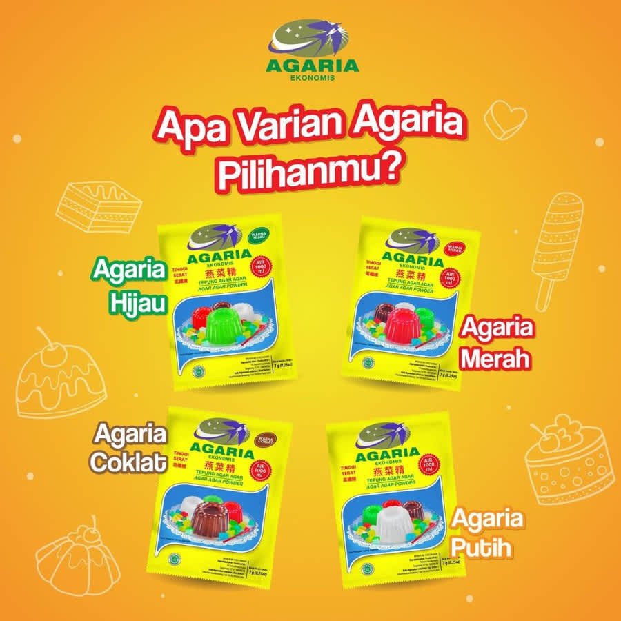 

FORISA AGARIA/AGAR WARNA/POWDER 7GR