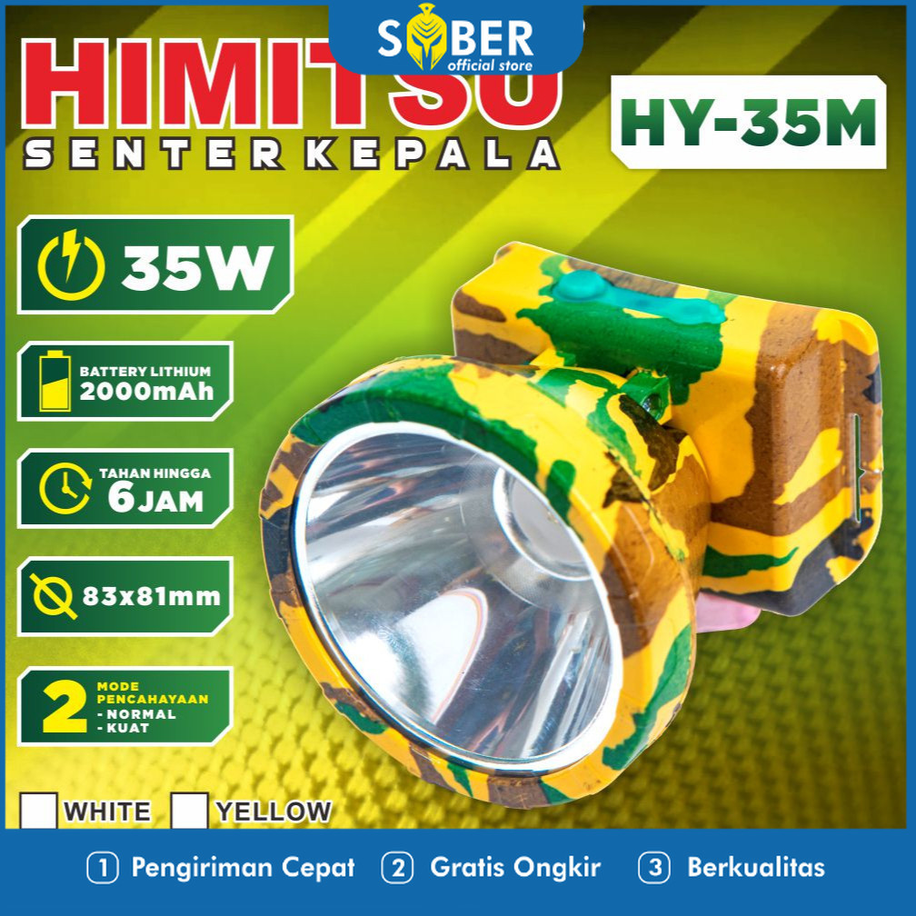 SENTER KEPALA 35WATT HIMITSU HY-35M