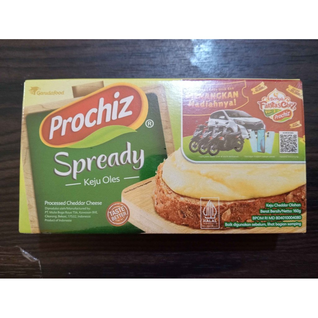 

Keju Prochiz Spready 160gr
