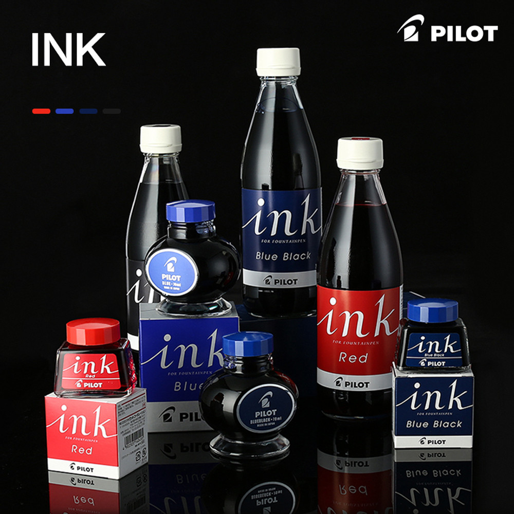 

Pilot INK-30 Fountain Ink Without Blocking Fountain Pen 78g/smile Quick-drying 30/70/350ml Calligraphy Ink Office Supplies