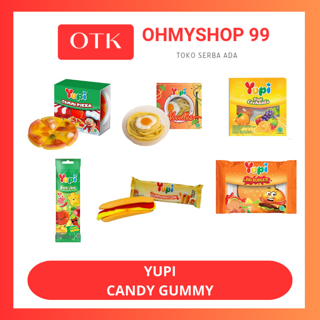 

Yupi Gummy Candy Yupi Permen Karakter