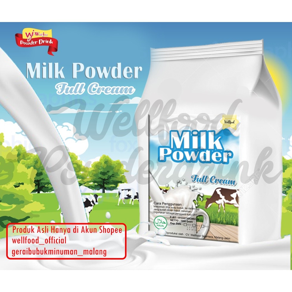 

COD - Susu Bubuk Full Cream | Khusus Minuman | Pengganti Susu UHT - 1KG