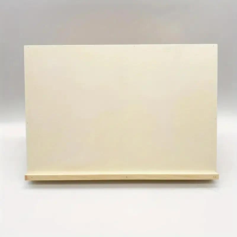 

Foldable Wooden Art Stand With Tilted Writing Board Portable Desktop Painting Easel Drawing Supplies Office School