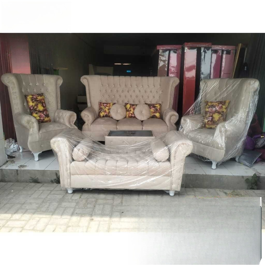 Sofa sultan wrna cream sofa sultan mewah sofa model terbaru