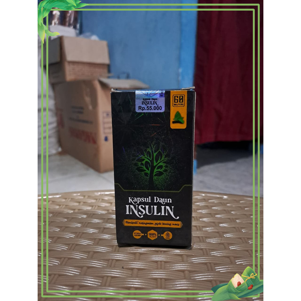 Kapsul Daun INSULIN kapsul daun Insulin obat herbal DIABETES