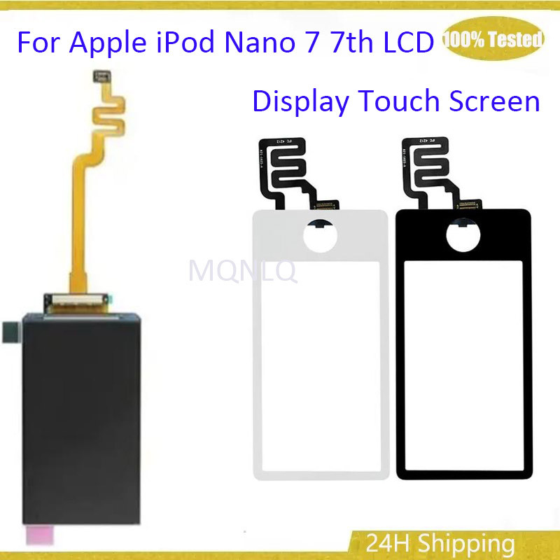 Brand New LCD + Tou  screen For Apple iPod Nano 7 7th LCD Display Tou  Screen Digitizer Panel Replac
