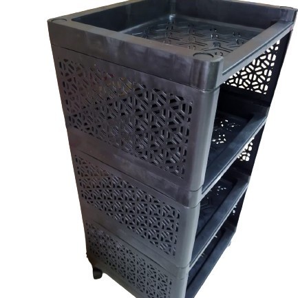 Rak Yoyo 4 Susun / Rak Plastik 4 susun Serbaguna