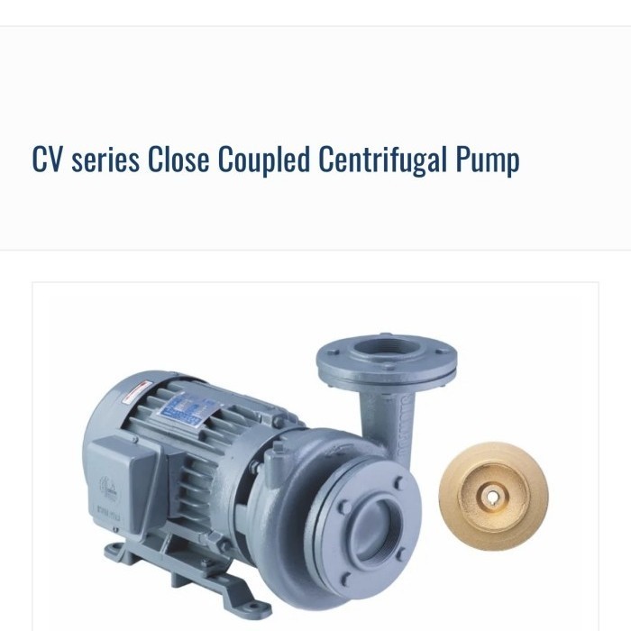 Pompa Showfou Volute pump CV 732
