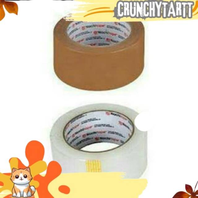 

READYYY Lakban Nachi - Lakban Nachi 100yd - Lakban Bening Coklat - Solasi 48mm PLSTK