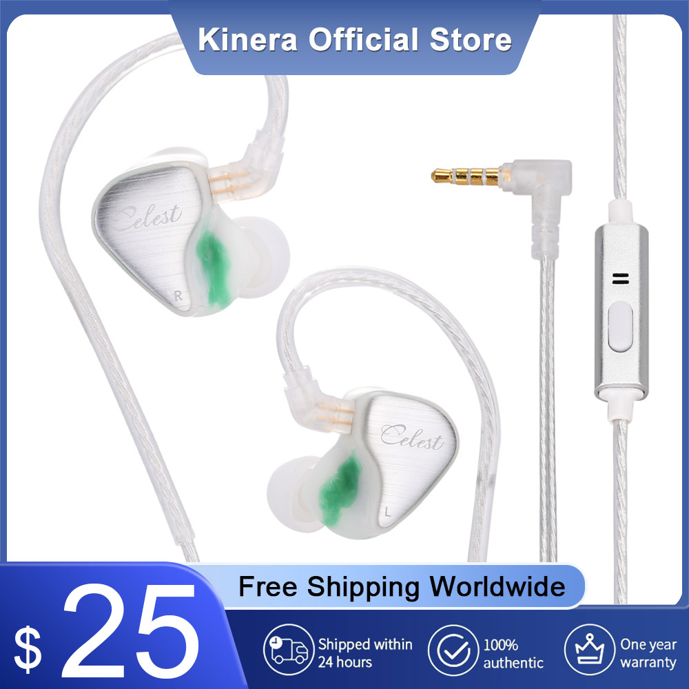 Kinera Celest Wyvern Earphone Cable With Detachable Boom Microphone IEM Audio Pickup Gaming Livestre