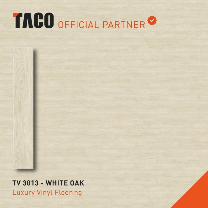 AR TACO Lantai Vinyl 3mm - TV 3013 White Oak