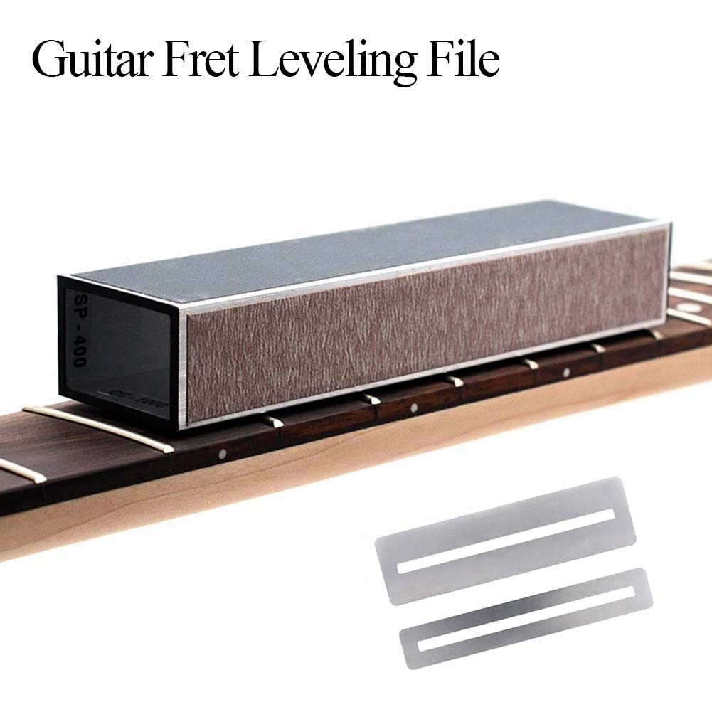Guitar Thread Leveling Bar Guitar Thread Polishing Leveling Gauge Thread Polishing Pad Leveling Bloc