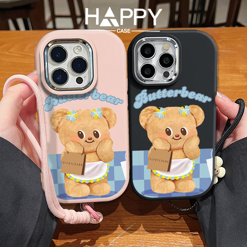 Applicable to Redmi 13C Phone Cases 12C Value Butter Bear Cartoon Cute 12 4G 11A 10C 10 9T 9C NFC 9A