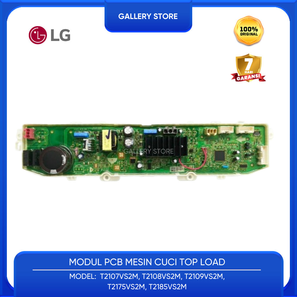 MODUL PCB MESIN CUCI TOP LOAD INVERTER LG EBR87100806 T2108VS2M T2109VS2M 
T2175VS2M 
T2185VS2M T210