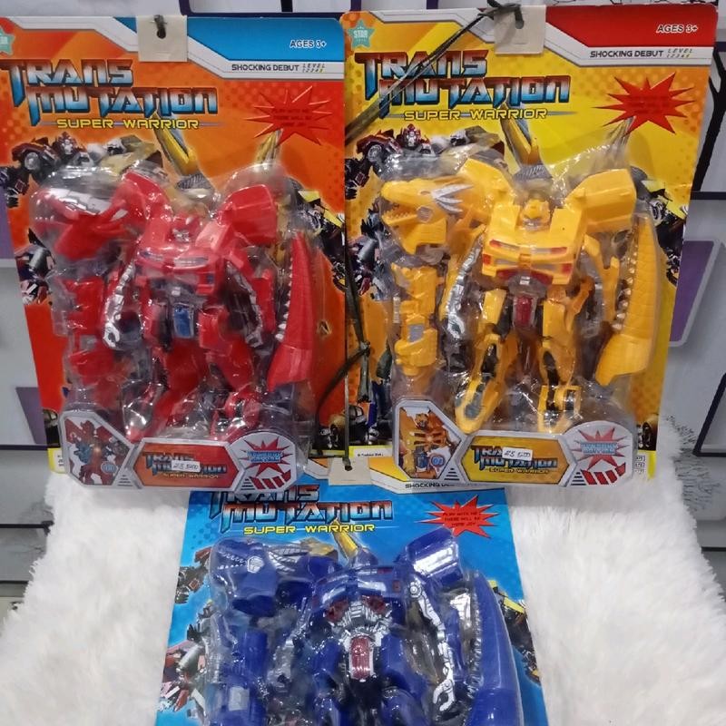 MAINAN ROBOT TRANSMUTATION DINOSAURUS / MAINAN ROBOT ANAK TRASFORMER DINO/ MAINAN ROBOT ROBOTAN