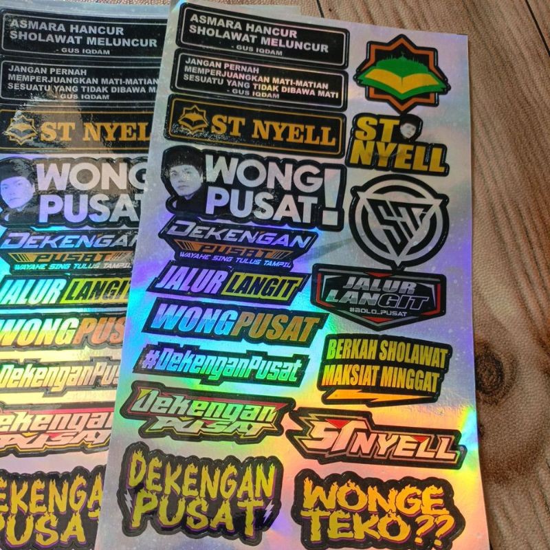 

STIKER GUS IQDAM DEKENGAN PUSAT ST NYELL WONGE TEKO BERKAH SHOLAWAT STIKER VIRAL (REALPICT)