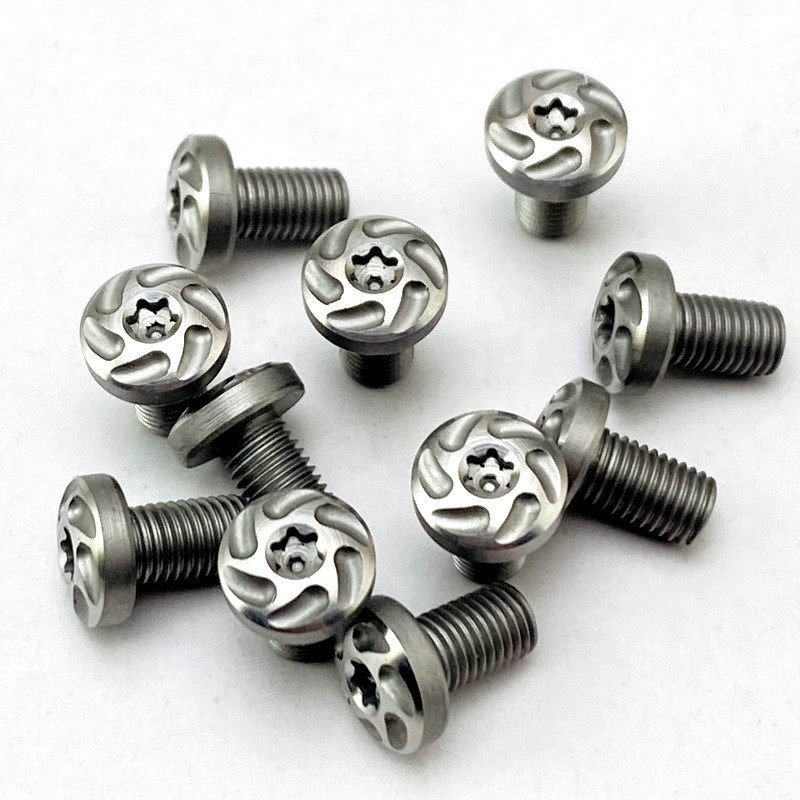 Customized 4Pcs 1911 Grips Screws Stainless Steel  C T8 Torx Keys For 1911 Grips Model Accessories
