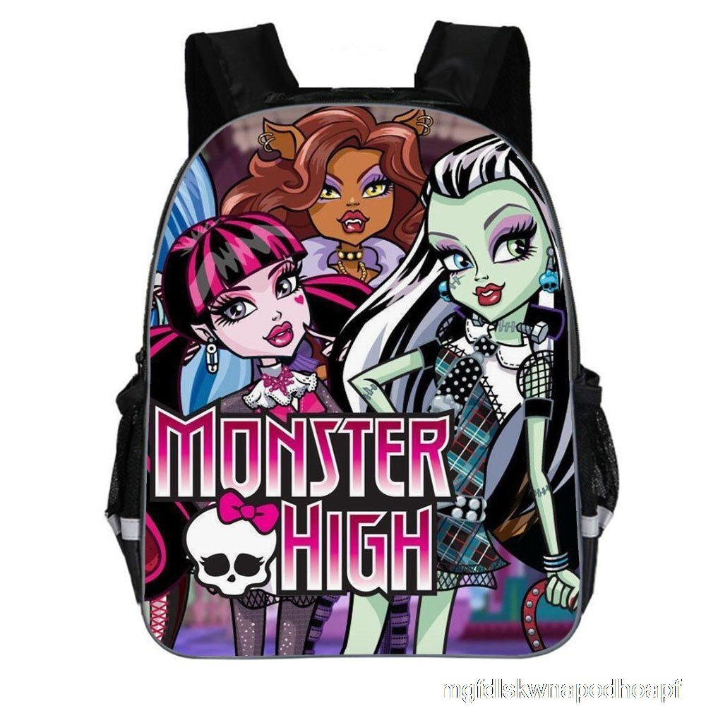 

Monster High Cartoon School Bags Schoolbag Laptop Backpacks Rucksack Primary Kids Birthday Gifts School Bag Student Backpack