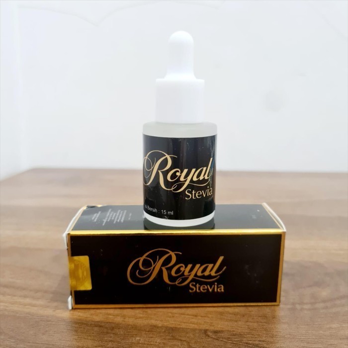 

Royal Stevia Cair 15ml ( Gula Diet Diabet Stefia Pemanis Alami Rendah Kalori )