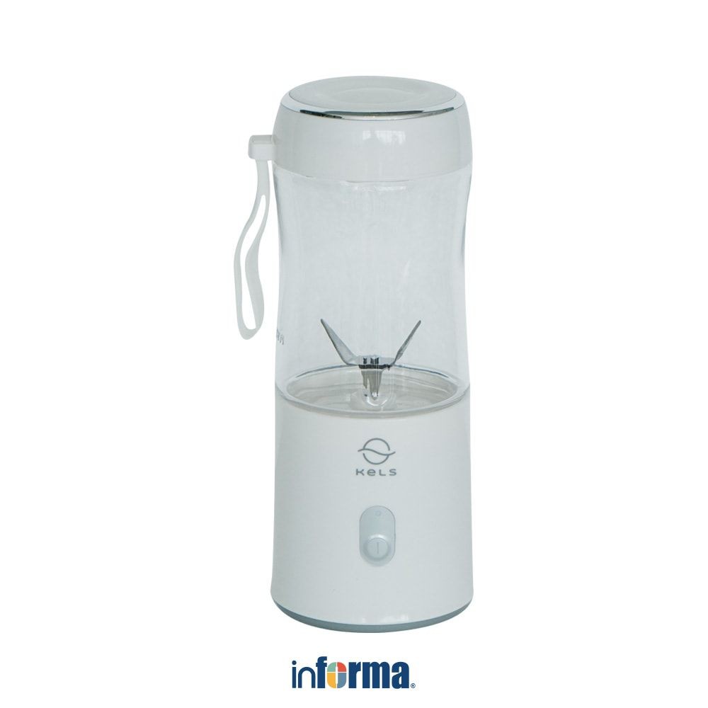 Informa Kels Naoki Blender Portabel - Putih Mesin Pembuat Jus Juice Maker Food Grade Penghalus Makan