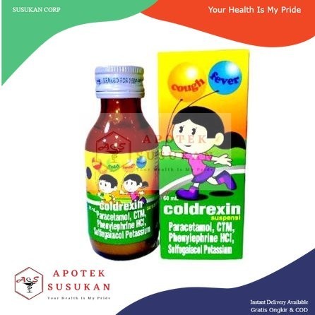 COLDREXIN SOLAFLUZ PACETIK BP Sirup batuk panas pilek