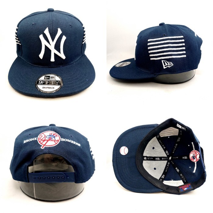 TOPI SNAPBACK NY YANKEES NAVY STRAP