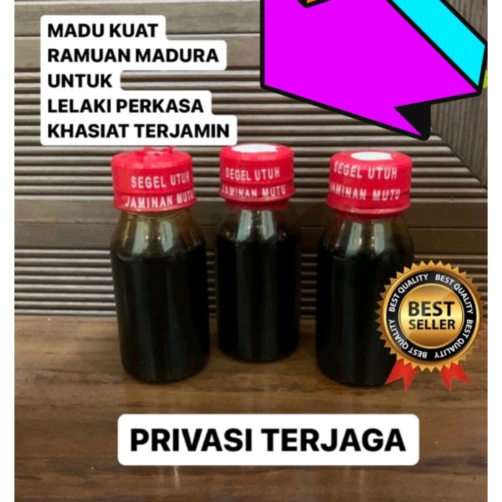 

MADU TRADISIONAL MADURA JAMU RAMUAN NUSANTARA BERKHASIAT