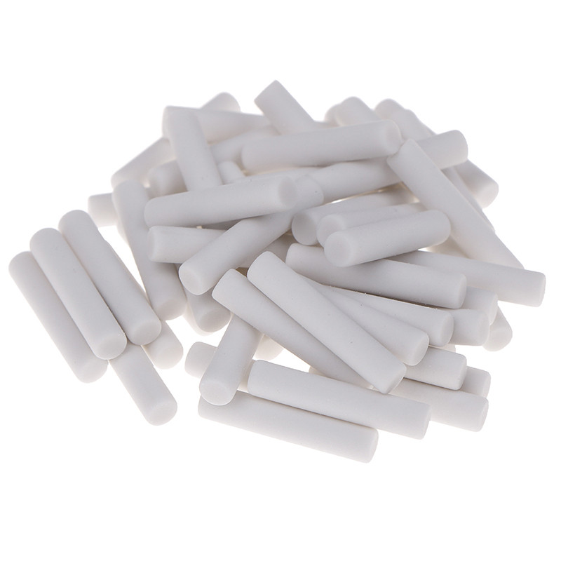 

50 Pcs 5*25mm white Replacement Erasers Sketch Erasers Electric Eraser refill eraser With Refills