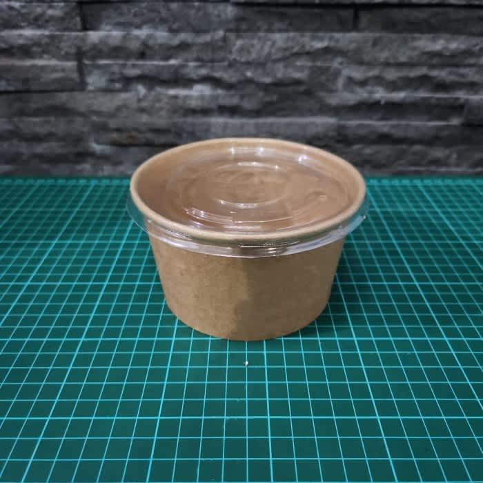 Paper Bowl Kraft 650 ML isi 50pcs