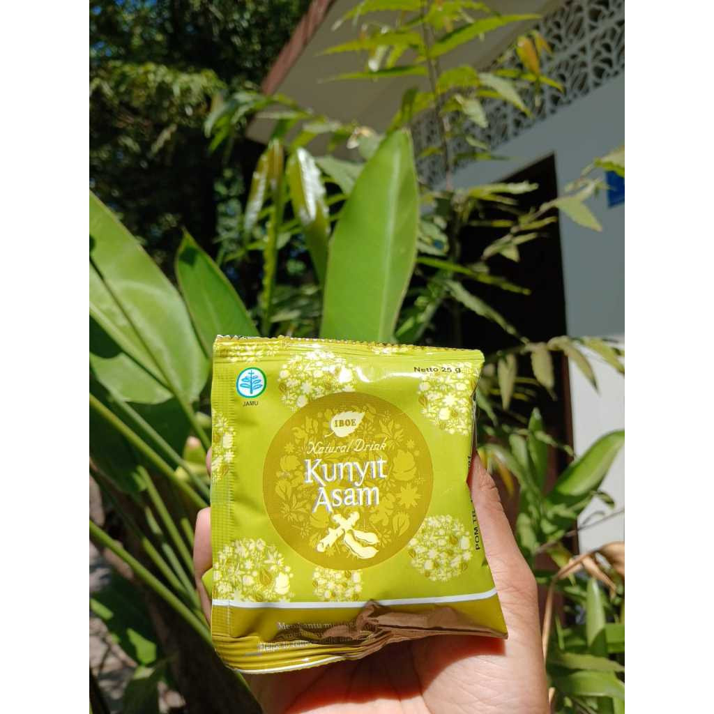 

Jamu IBOE - Natural Drink Kunyit Asam 25gr x 10 Sachet / Jamu Tradisional