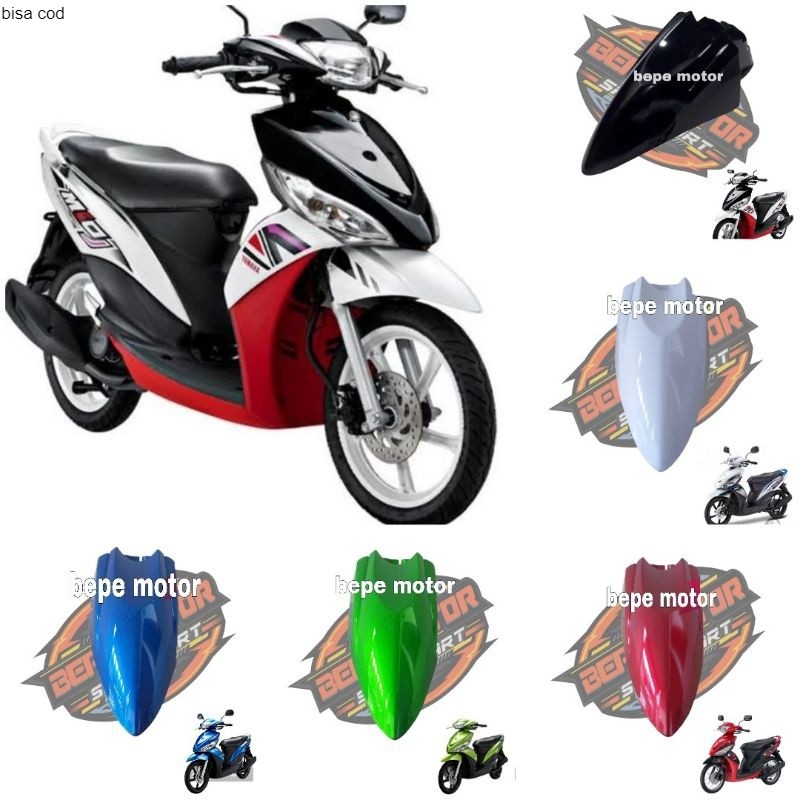 bahan terbaik spakbor depan yamaha mio j mio gt semua warna - spakbor motor mio j mio gt semua warna