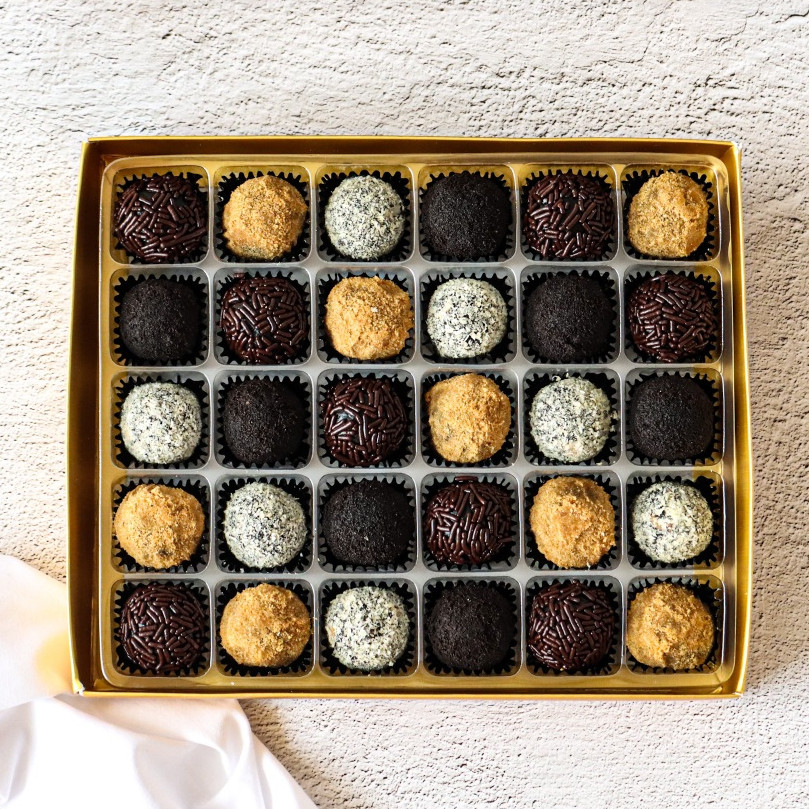 

Kartoshka Cake - Russian Cake Balls HALAL