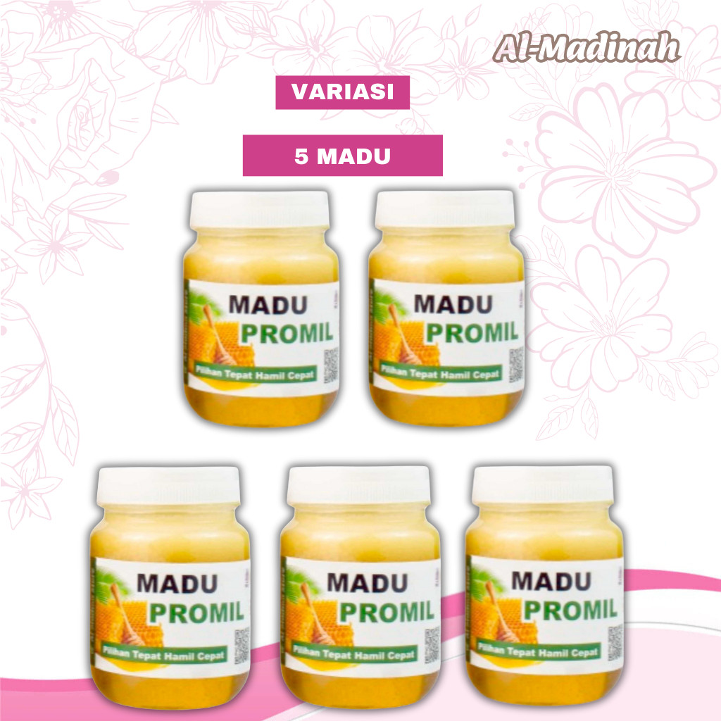 

Zuriat Al-Madinah - (Dapat 5) Madu Promil Gram Al Madinah