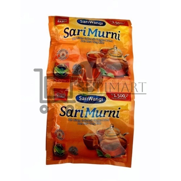 

Sari Murni Teh Celup Sachet Teh Sarimurni Renteng Isi 10pc Sachet Teh Kantong Bundar Sari Wangi Renceng