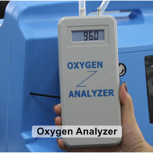Smart Battery Oxygen Analyzer LCD Display Portable Oxygen Concentrator