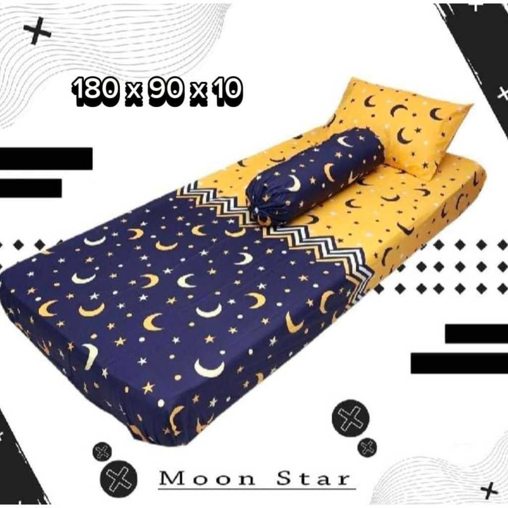 TY84ES Kasur Lantai Busa Tebal murah muat single 1 orang dewasa uk 180x90x10cm anti kempes