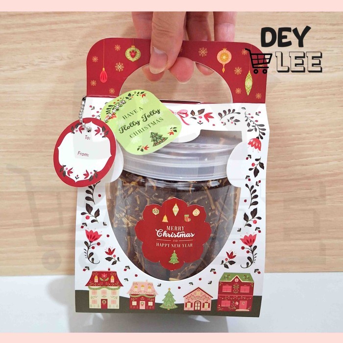 

Brownie Hampers Natal Christmas Crispy Brownies Cookies Bandung