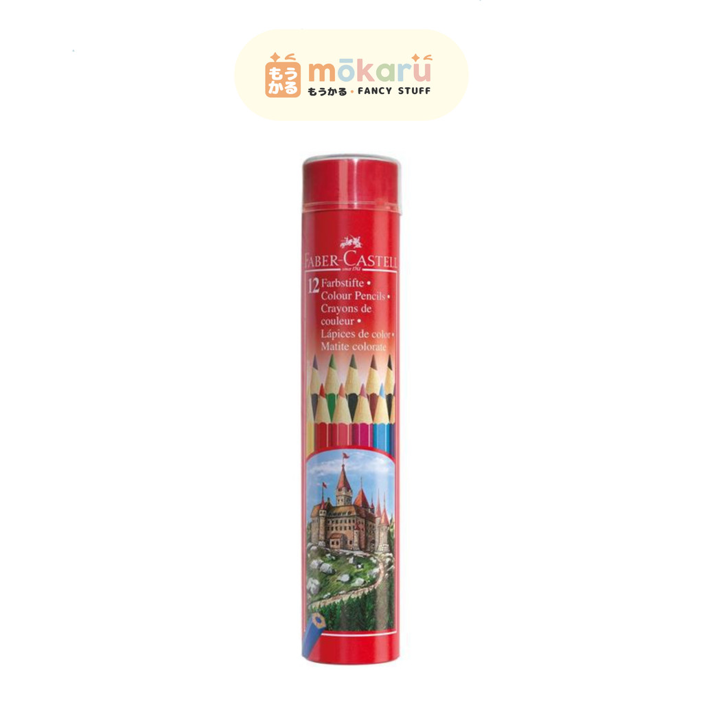 

Faber Castell Pensil Warna 12 Colour Kaleng Bulat Murah