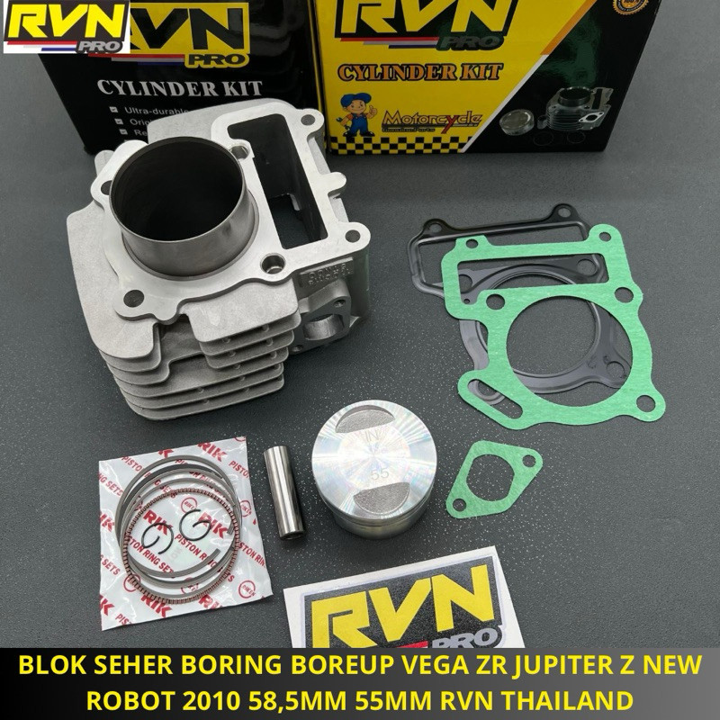 BLOK SEHER BORING BORE UP VEGA ZR VEGAZR JUPITER Z NEW ROBOT 2010 58,5MM 58 MM 55MM 55 MM RVN THAILA